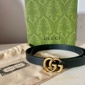 GUCCI GG MARMONT THIN BELT *with box & dustbag!*